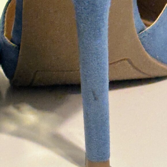 LC Lauren Conrad Blue Strappy Heels - Picture 5 of 13